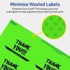 Avery Printable Oval Labels with Sure Feed Technology, 2" x