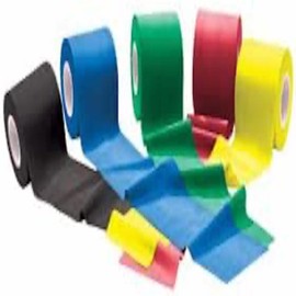 ROLYAN Energising Exercise Bands Latex Free, 25m, Red Medium, Elastic Band For Upper Body, Lower Body, & Core Exercise, Physical Therapy, Pilates, Home Workouts, & Rehab, Fitness Band