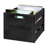 Victrola Wooden Record Crate – Tabletop Vinyl Album Holder, No-Tool