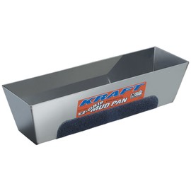 2 Set. Kraft Tool DW724 EZ-Grip Mud Pan, 14-Inch x 3-Inch