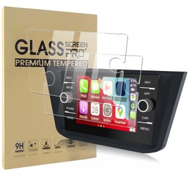 Simpeak 2-Pack 9H Screen Protector Compatible with Volkswagen Tiguan 2025 2024 2023 2022 2021 12-Inch Touchscreen Accessories, Anti-Scratch, Sensitive Touch