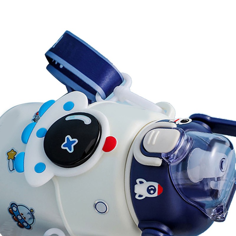 Insulated Big Belly Water Bottle 316 Stainless Steel Astronaut Patterned