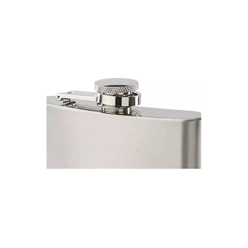 Hip Flask Licorera Bolsillo Acero Inoxidable 235 Ml Portátil