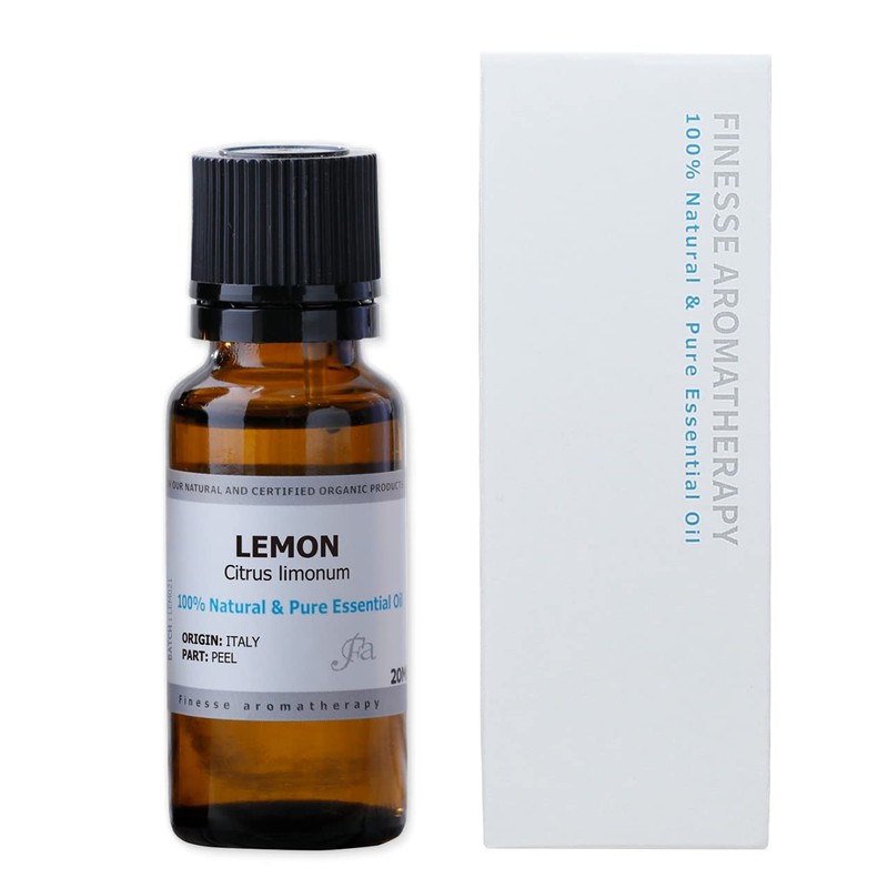Finesse Lemon, 0.7 fl oz (20 ml), Finesse Aromatherapy Essential