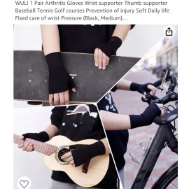 Wuli Arthiritis Gloves and Wrist support Size Medium