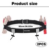 2PCS Race Number Belt,Triathlon Race Belt,Running Belts with 6 Energy