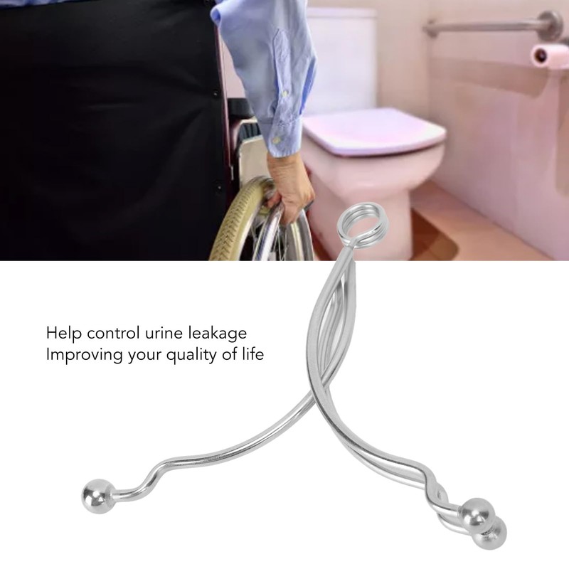 Stainless Steel Urinary Incontinence Clamp for Men - Control Urine
