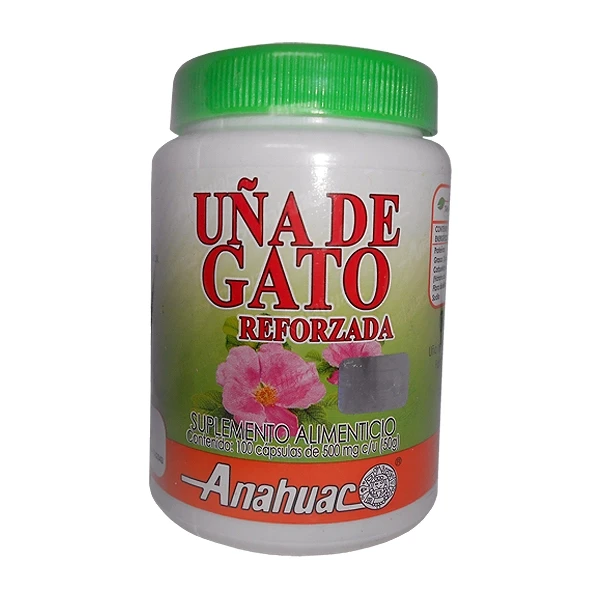 Anahuac Uña de gato reforzada 100 cápsulas
