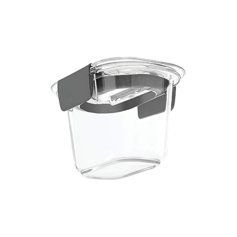 Rubbermaid Brilliance Food Storage Container, Mini, 0.5 Cup, Clear, 2
