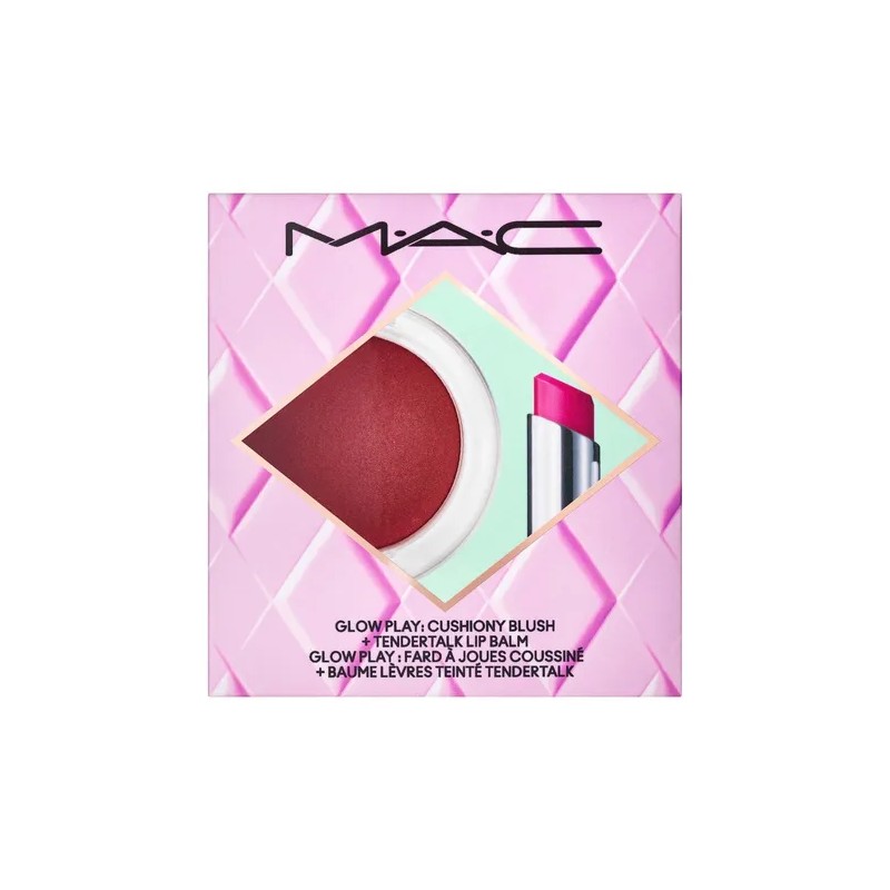 Kit Mac No Work All Glow Play Tono Purple -