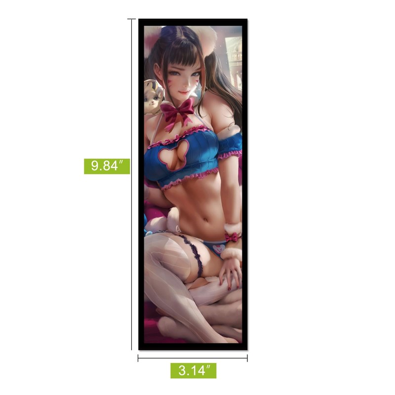 Vetroo Display Board w/LED Lights for Computer PC Case Decor