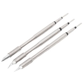 3 Pcs Electric Soldering Iron Heating Core I IS K Type Fast Heat High Hardness Brass Solder Station Iron Tip