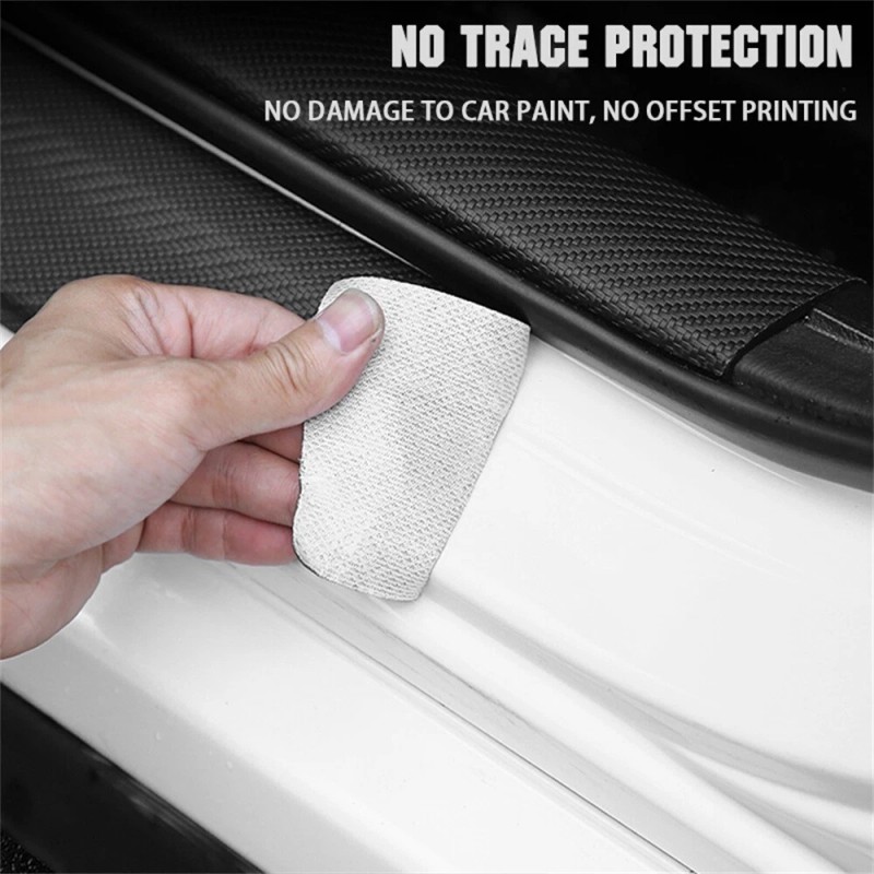 Unbranded 4pcs Cab Door Step Sill Plate Cover Protectors For