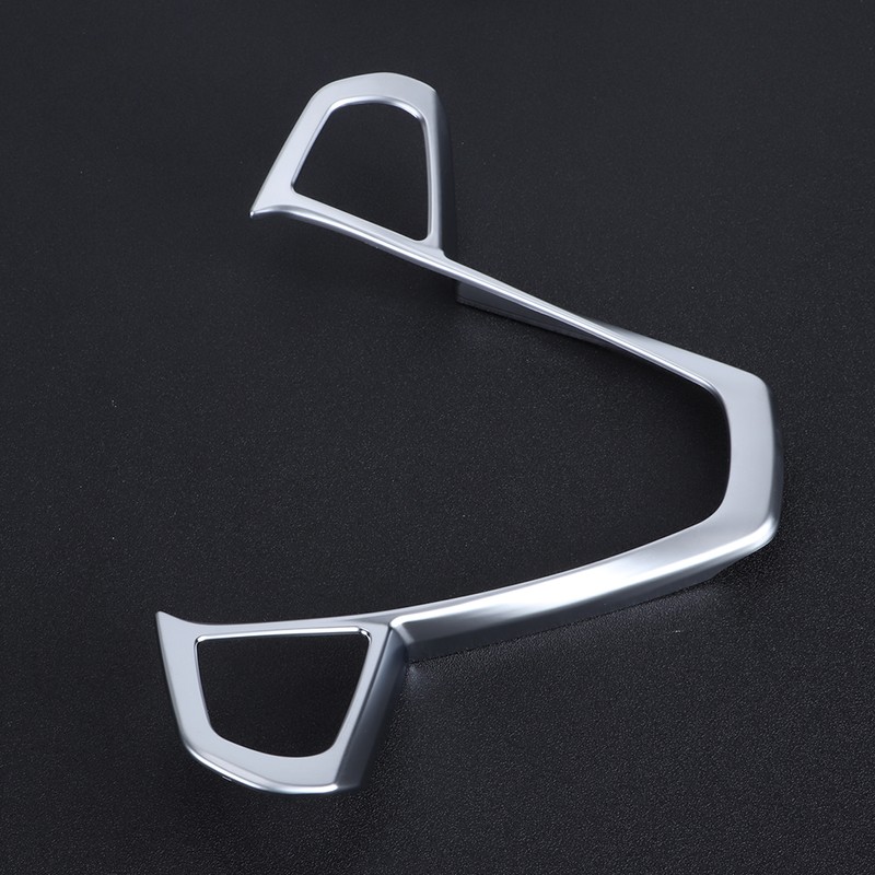 Car Steering Wheel Button Frame Cover Chrome Trim Fits for