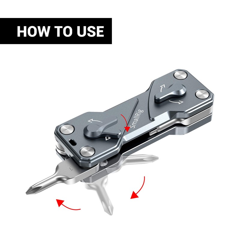 SMALLRIG Folding Tool Set Screwdriver Kit Hunter - AAK2495