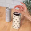 Insulated Stainless Steel Slim-Can Cooler by Studio Oh! - Sunny
