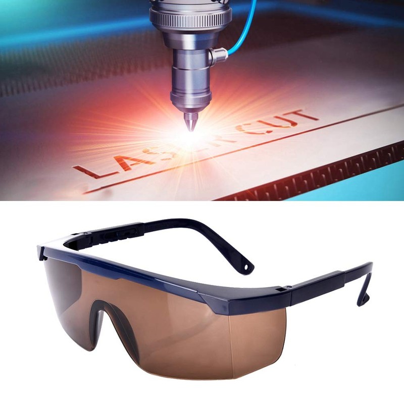 Zerodis Laser Protective Glasses, Safety Goggles, Adjustable Impact Protection, 200-2000nm,