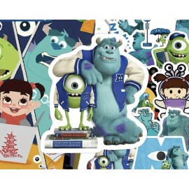 10 Random Monsters Inc Stickers