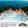 Dark Grey Hot Tub Pillow Headrest Replacement for Artesian Island