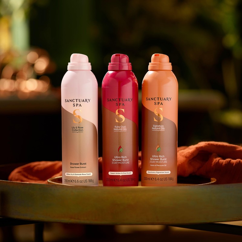 Sanctuary Spa Shower Burst Trio | Signature | Ruby Oud