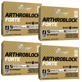 OLIMP SPORT NUTRITION ARTHROBLOCK FORTE BLACK SPORT SERIES - Olimp - healthy joints, cartilage, bones - 240 CAPSULES