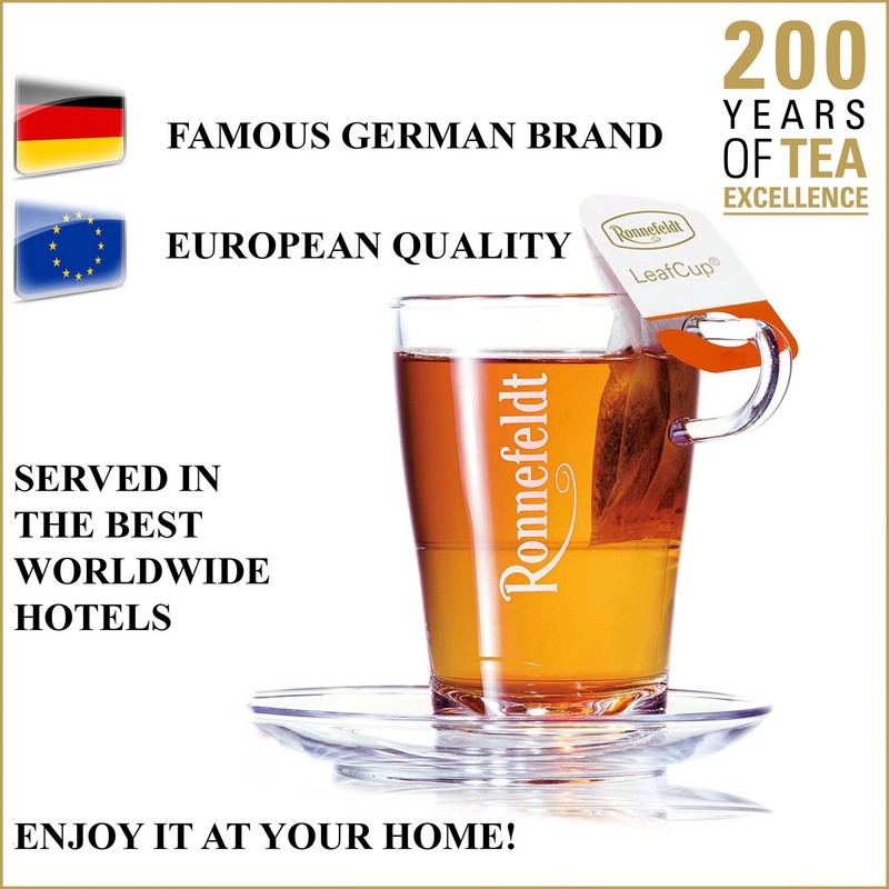 Ronnefeldt LeafCup Wellness Chai – Caffeine-Free Loose Leaf Herbal Tea