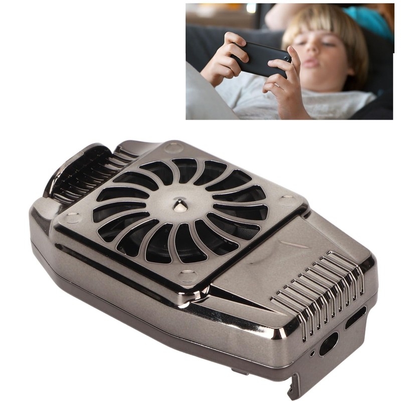 Cell Phone Cooler Fan, Portable Super Silent Retractable ClipCooling Fan,