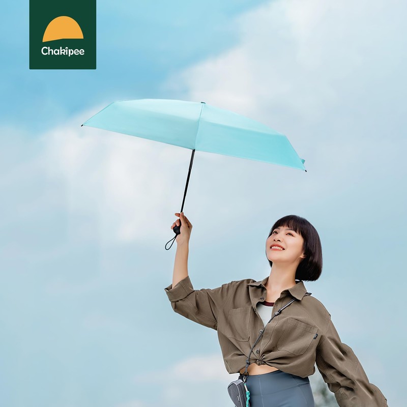 Chakipee Mini Umbrella Sun Protection Compact Design Perfect for Travel