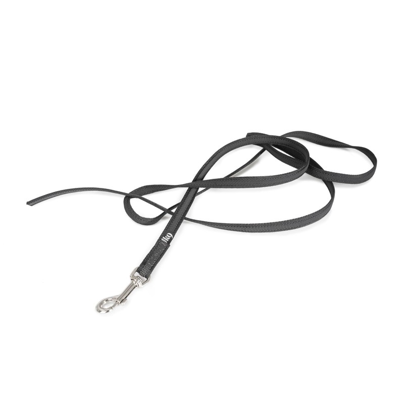 Julius K9 Super-Grip Leash (No Handle) Black / Gray 0.6