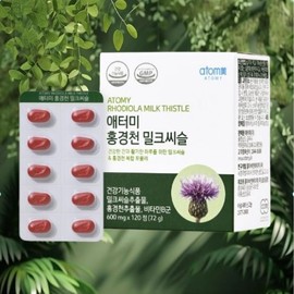 Atomy [Atomy] Rhodiola Milk Thistle (120 tablets, 2 months supply) / [애터미] 홍경천 밀크씨슬 (120정, 2개월분)