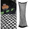 Geweeco Universal Trunk Cargo Net Organizer, Adjustable Elastic Double-Layer with