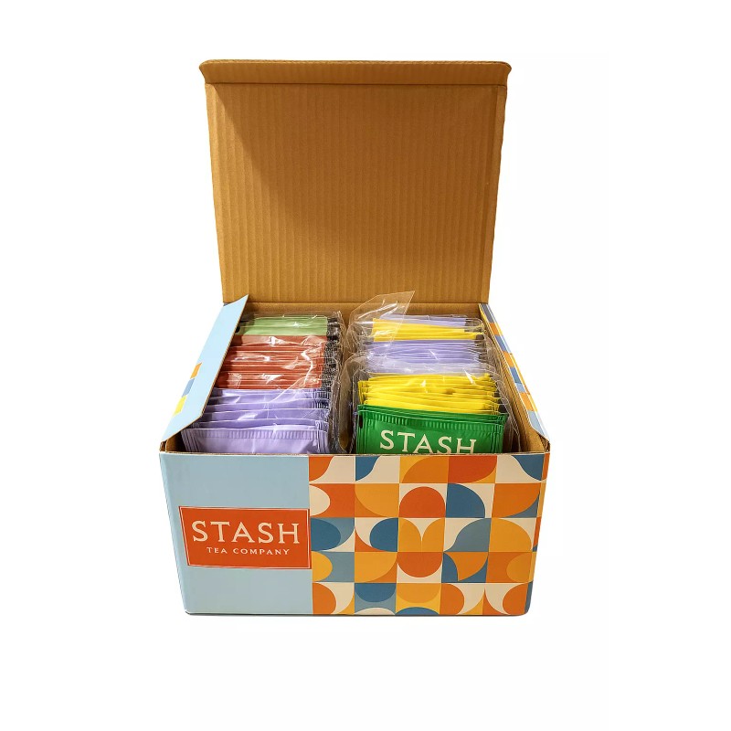 Stash Tea Bags Sampler Assortment Box (52 Count) 30 Different