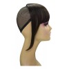 Veloce Flequillo Postizo Falso Veloce Copete Natural Virgen Clip On