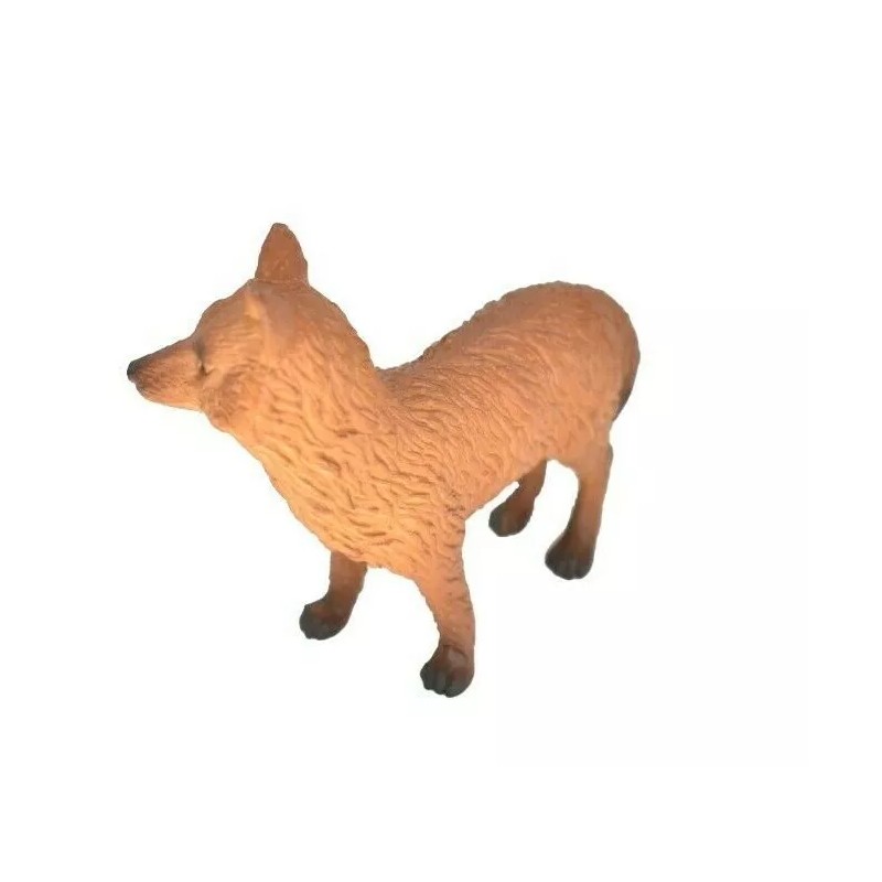 MOJO Fox, Red, Plastic Animal, Educational, Toy, Kids, Realistic Figure,
