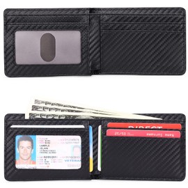 i! RFID Wallet Slim Wallet, 02 black, rfid wallet