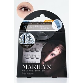 MARILYN Limited Model [1 Second Eyelashes] Miss Eye d'or Miss Eye Doll False Part False Eyelashes Self Eyelashes Bulk Natural (PURE)