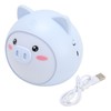 Cute Pig Night Lamp Stepless Dimming 3 Levels Brightness USB