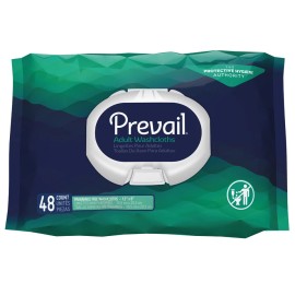 Prevail Personal Cleansing Wipe 8 x 12" WW-810 1 Pack 48 Wipes