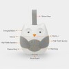 Portable Owl White Noise Machine Baby Soother with 10 Light
