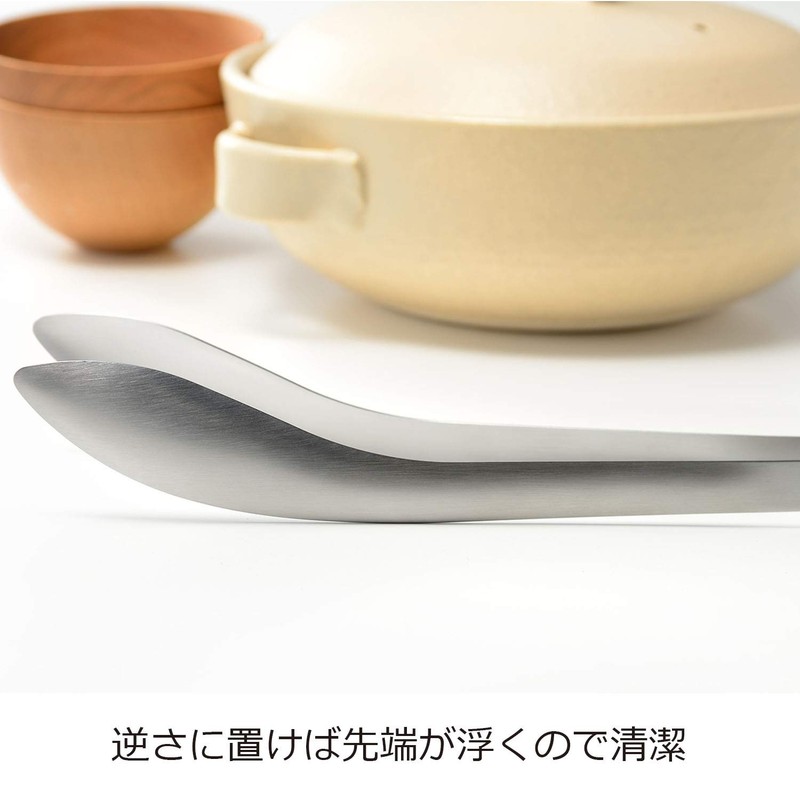 Oaks Leye Serving Tongs, Easy Grip with Light Force, Stainless