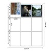 eTone 120 Archival Storage Sheets 6X9 Single Film Negative Slide,