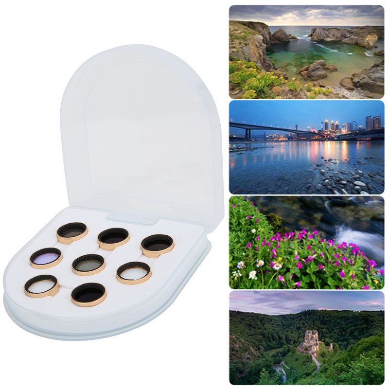 JUNESTAR UAV Camera Lens Filters CPL UV Star ND 4/8/16/32