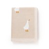 DovFanny Baby Blanket 100% Cotton Knitted Soft Blanket for Newbron
