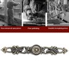 4 Sets Bronze Round Handles Cabinet Single Hole Pulls Furniture