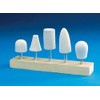 Eastwood 5 Pieces Buff Bobs 1/4 in. Shank Kit Cylinder Shape Drill Polisher Polish Buffer Kit