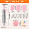 Dessert Decorating Syringe Set, 24Pcs Frosting Piping Kit with 6