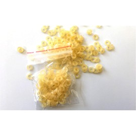 70 Pcs Pellet Bands,Micro Pellet Bait Bands Match Coarse Fishing Terminal Tackle Rubber for Fishing Carp Hair Rigs and Hooks,Bait Rigs,Hunting and Fishing,Lures Attractants (2mm)