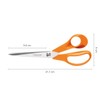 Fiskars Universal Scissors S90, Length: 21 cm, Stainless steel blade/plastic