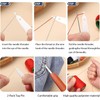 37Pcs Sewing Tool Set, Steel Sewing Needle Kit, Threader and
