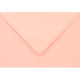 Netuno Pack of 25 Envelopes Light Pink DIN B6 125 x 175 mm 90 g Burano Pink Paper Envelopes Colourful Envelopes Wedding Birthday Christening Christmas Invitations Letter Envelopes Coloured Envelopes